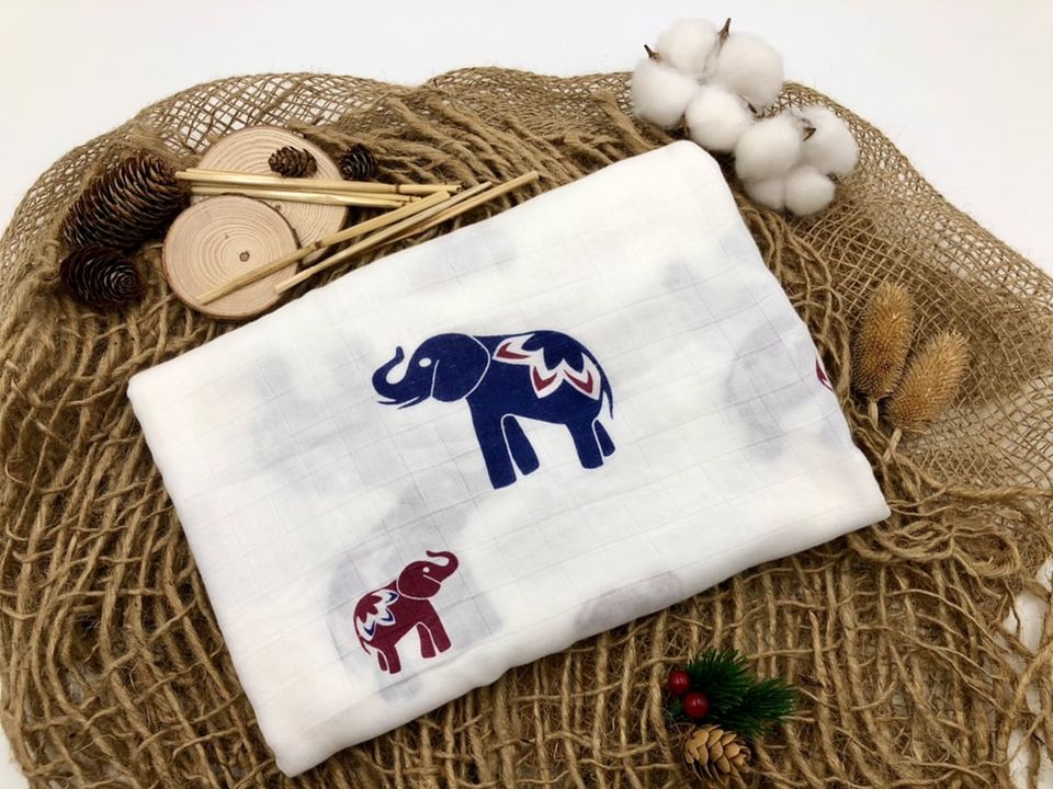 elephant baby swaddle