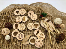 Load image into Gallery viewer, #SaveTheNature: Toy Set - Wooden Matching Game + Wooden Box (Plants)
