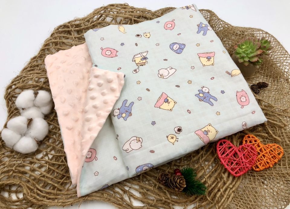 #ForOurChildren: Soft Plush Minky Fleece Blanket (Cute Pets)