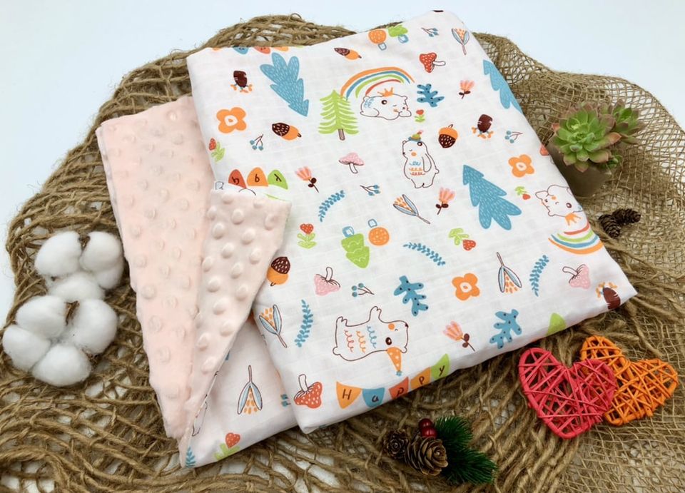 #SaveTheAnimals: Soft Plush Minky Fleece Blanket (Bear)