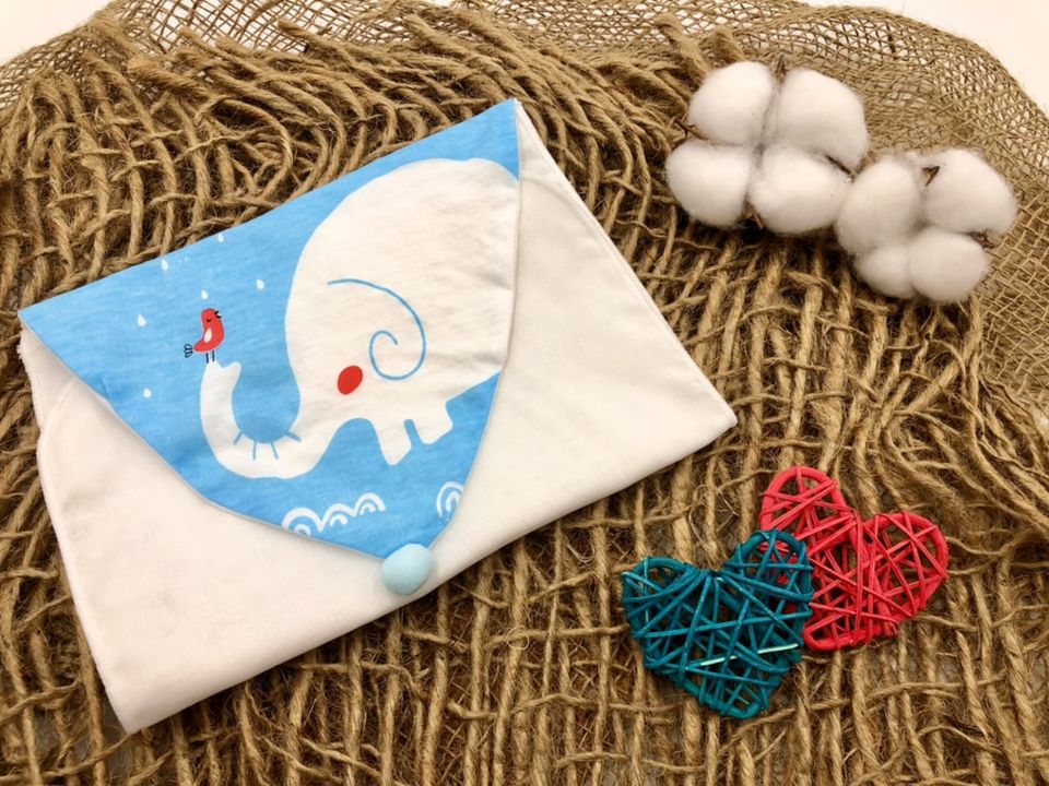 #SaveTheAnimals: Baby Sweat Towel (Elephants)