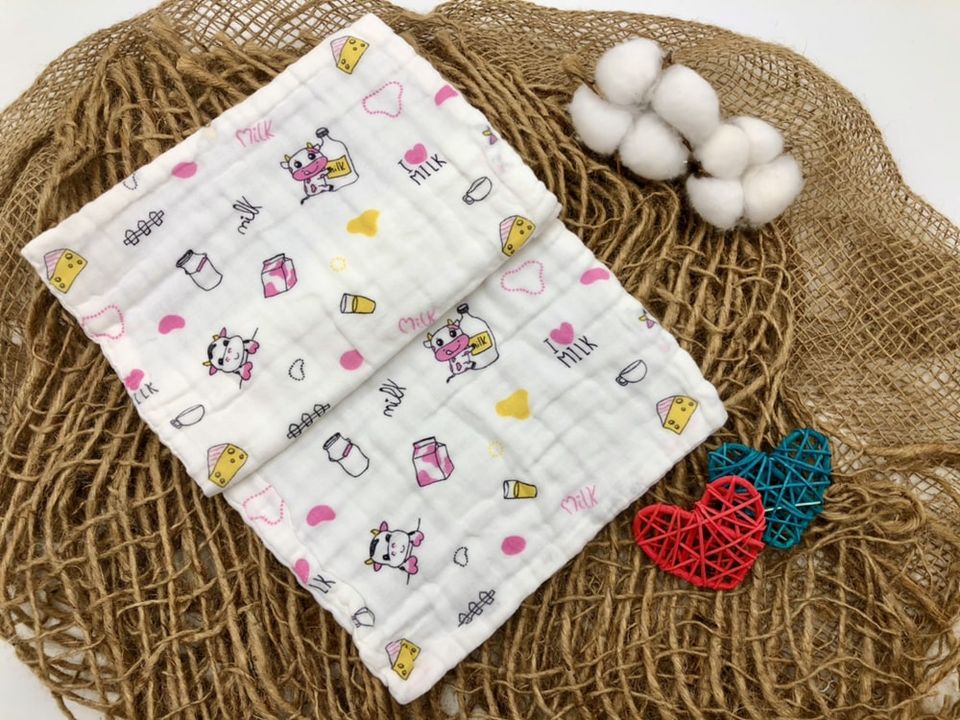 #ForOurChildren: Cotton Gauze Baby Towel - 6 layered (Healthy Milk)