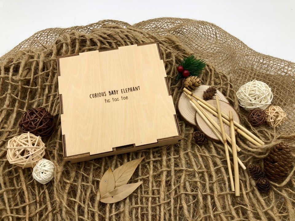 #SaveTheNature: Toy Set - Wooden Game + Wooden Box (Flora)
