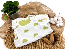 Load image into Gallery viewer, #SaveTheNature: ‘Plant A Tree’ – Organic Cotton Sleeping Overall + Organic Bag
